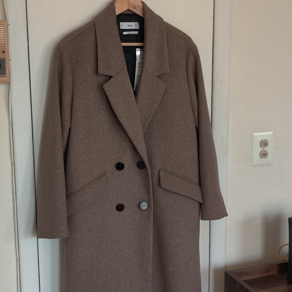 Brand New MANGO Wool Coat